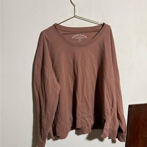 Aeropostale Mauve Boyfriend Tee